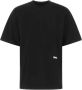 Oamc Zwart katoen Oversize T-shirt Zwart Heren - Thumbnail 1