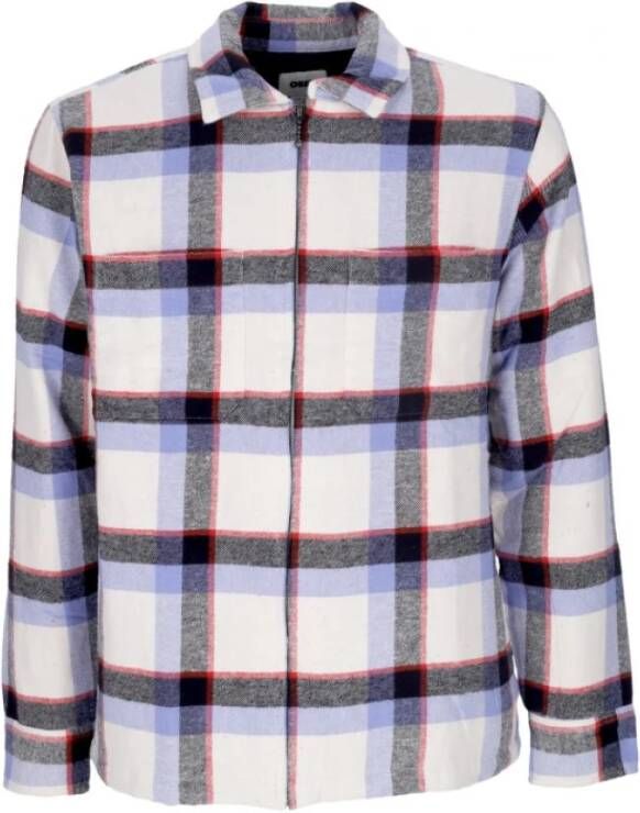 Obey Alledaagse t-Overhemd White Heren
