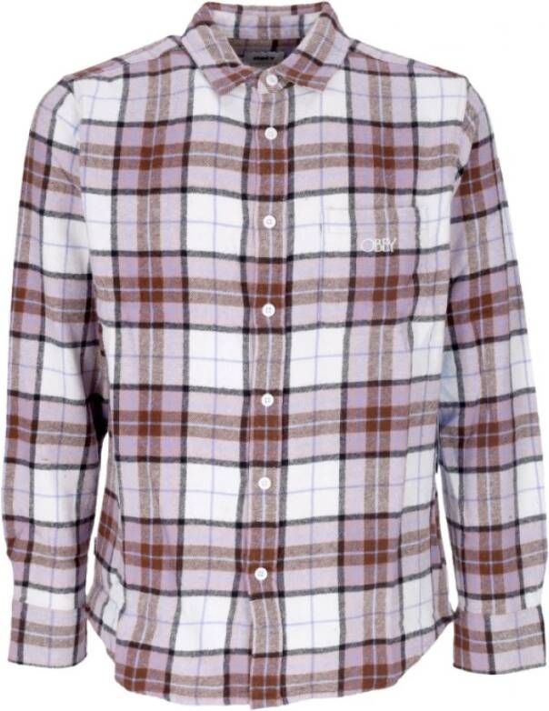 Obey Alledaagse t-Overhemd White Heren