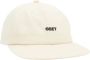 Obey Platte Klep Strapback Cap Ongebleekt Katoen Beige Heren - Thumbnail 1
