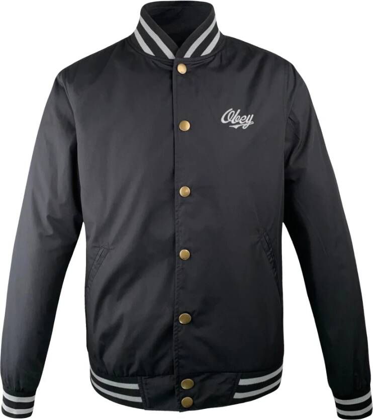 Obey Bomberjacks Zwart Heren