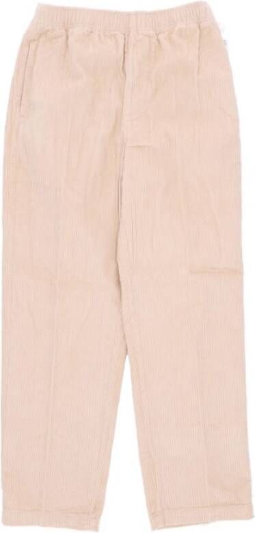 Obey Brede broek Beige Heren