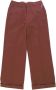 Obey Brede broek Bruin Dames - Thumbnail 1
