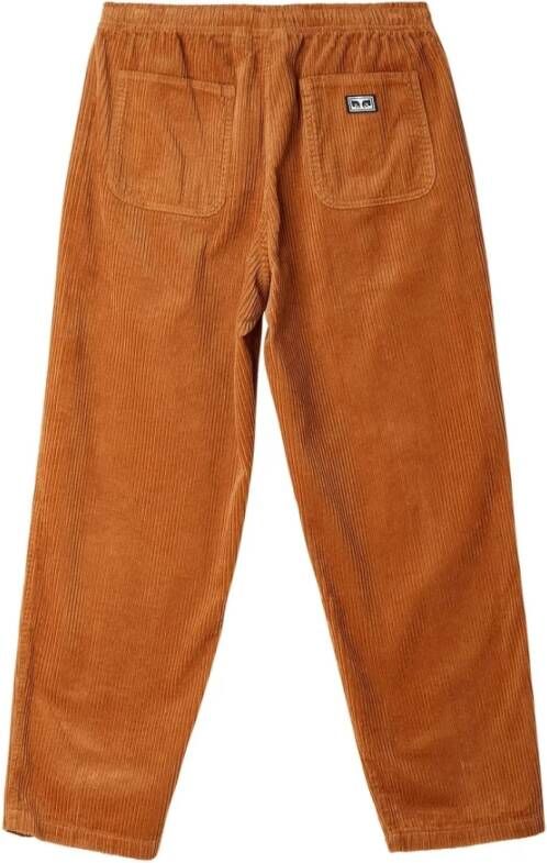 Obey Broek Oranje Heren