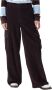 Obey Cargo Broek Java Bruin Zwart Dames - Thumbnail 1