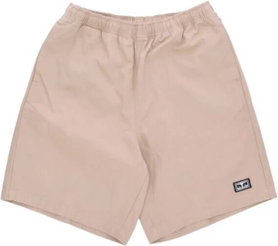 Obey Casual Shorts Beige Heren