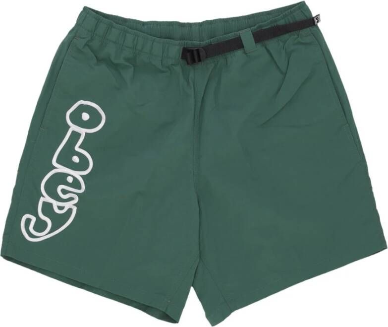 Obey Casual Shorts Groen Heren