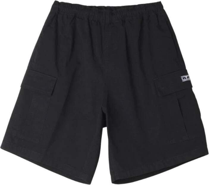 Obey Casual Shorts Zwart Heren