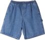 Obey Denim Carpenter Shorts met Gereedschapszakken Blue Heren - Thumbnail 1