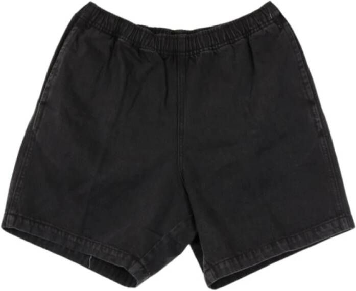 Obey Emma denim shorts Zwart Dames