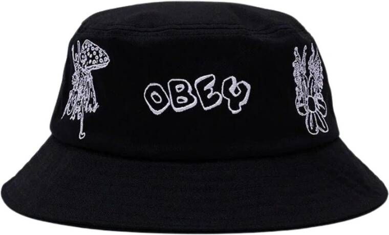Obey Helpers emmer hoed Zwart Heren