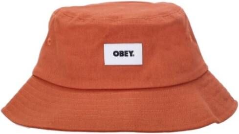 Obey Hoed Oranje Heren