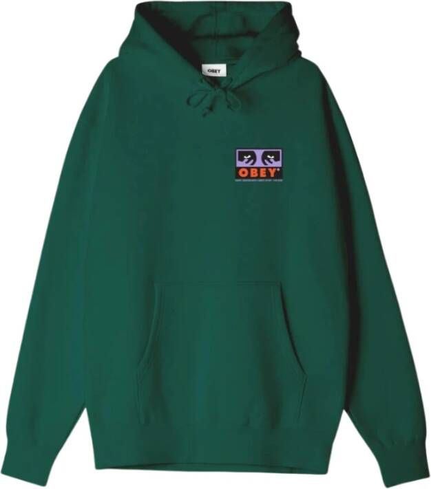 Obey Hoodie Groen Heren