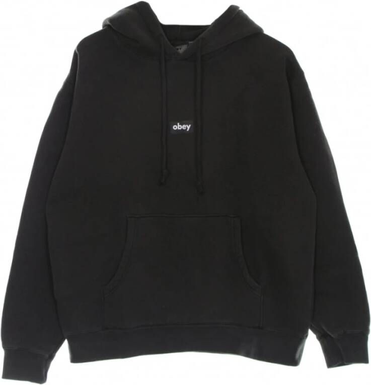 Obey Hoodie man Zwart Heren