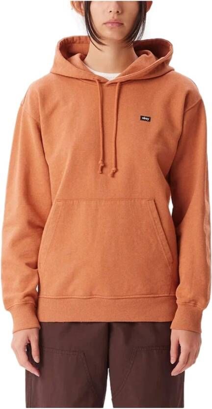 Obey Hoodies Bruin Heren