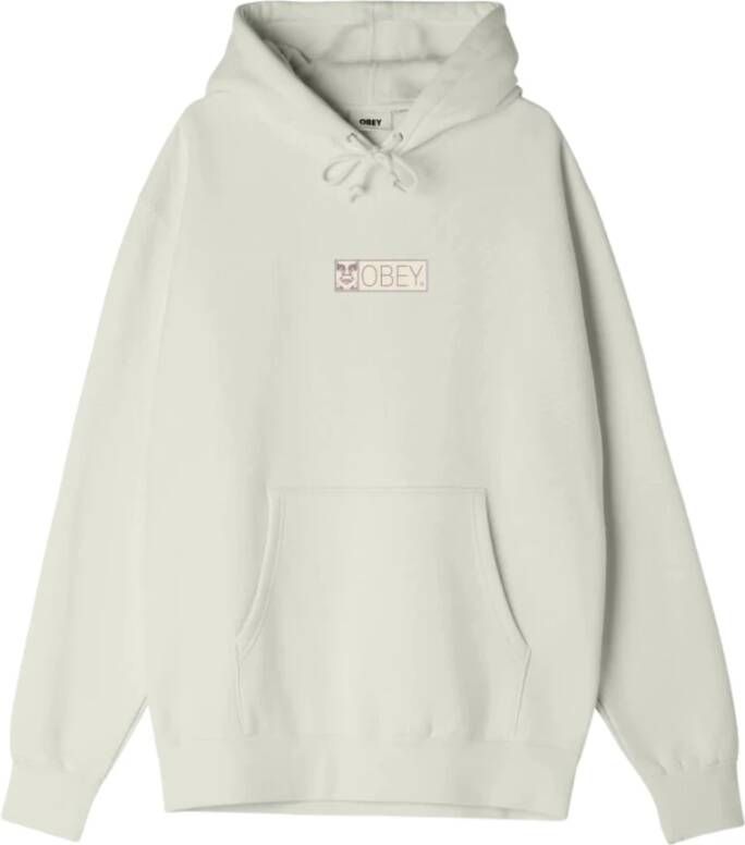Obey Hoodies Grijs Heren