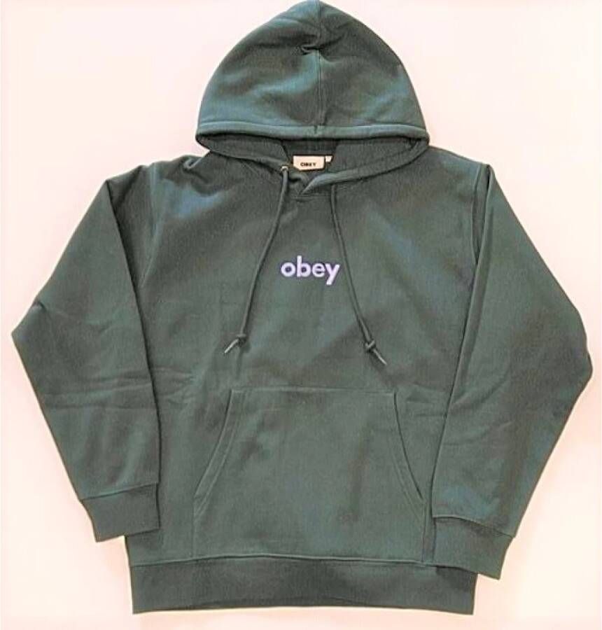 Obey Hoodies Groen Heren