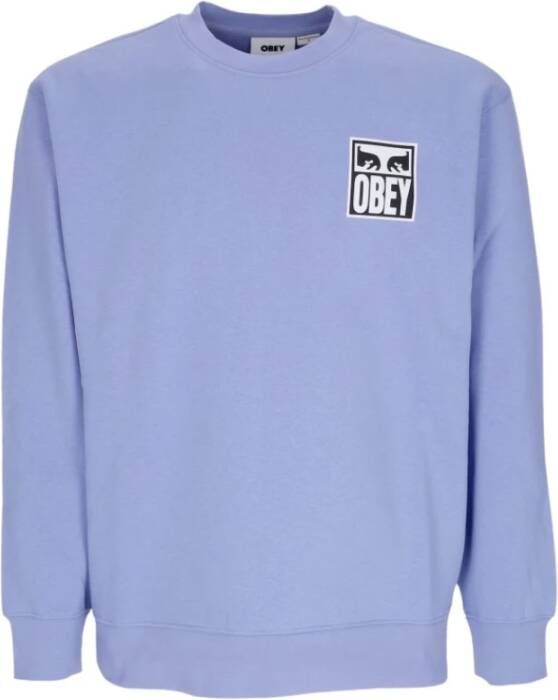Obey Hoodies Paars Heren