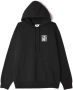 Obey Iconische Lichtgewicht Hoodie Black Heren - Thumbnail 1