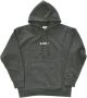 Obey Zwarte Fleece Hoodie met Kangoeroezak Black Heren - Thumbnail 1