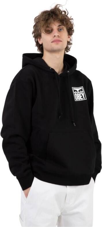 Obey Hoodies Zwart Heren