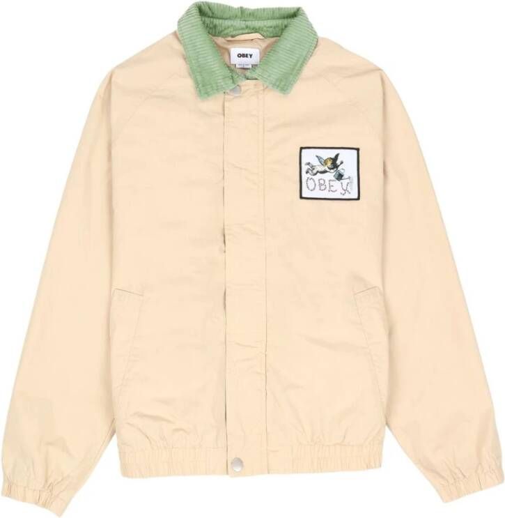 Obey Jackets Beige Heren