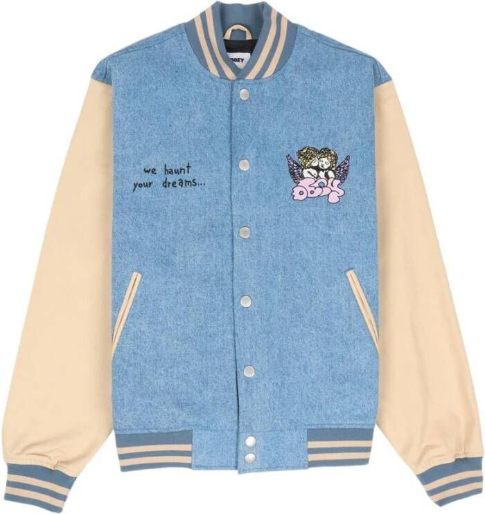Obey Jackets Blauw Heren