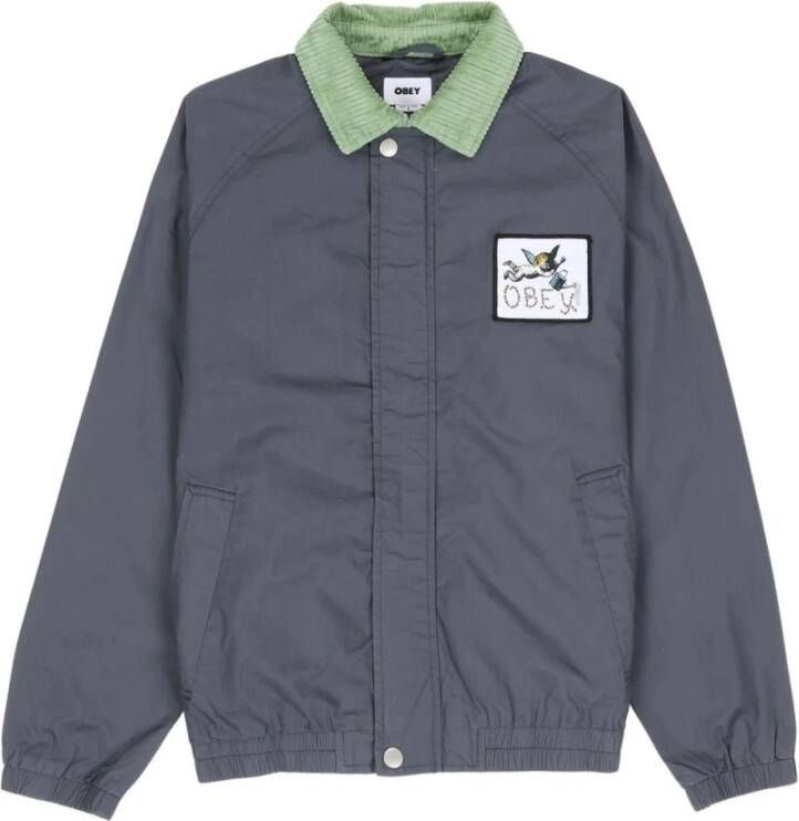 Obey Jackets Blauw Heren