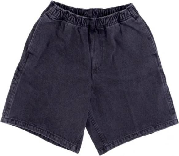 Obey jeans easy carpenter shorts Zwart Heren