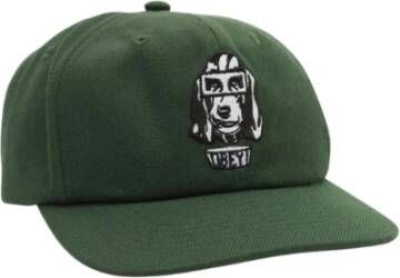 Obey Klassieke Snapback Platte Klep Pet Donker Ceder Green Heren