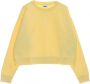 Obey Kort Crewneck Sweatshirt Yellow Dames - Thumbnail 1