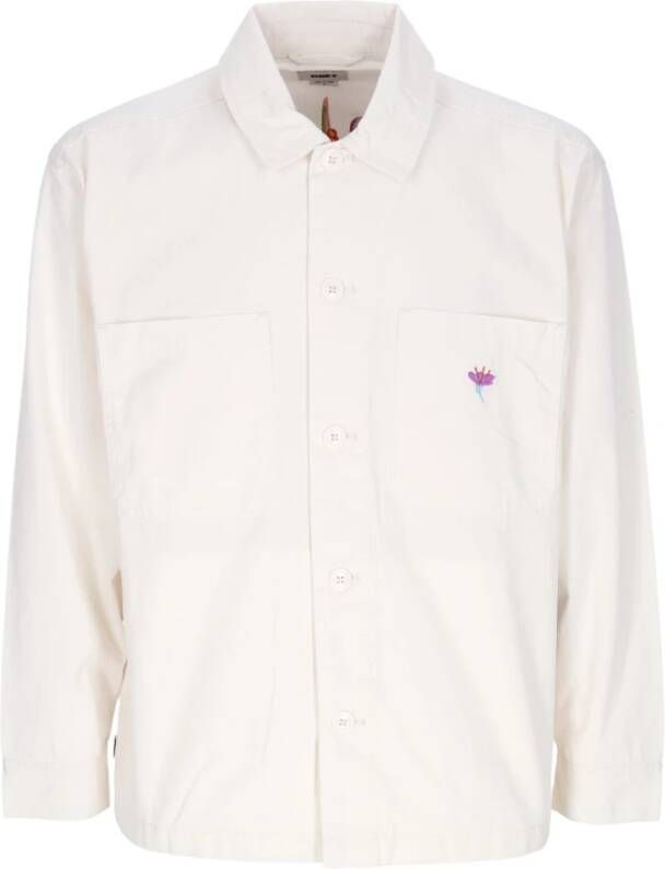 Obey Light Jackets White Heren