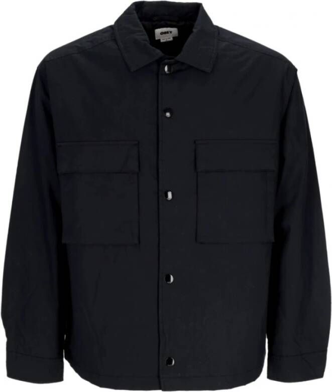 Obey Light Jackets Zwart Heren