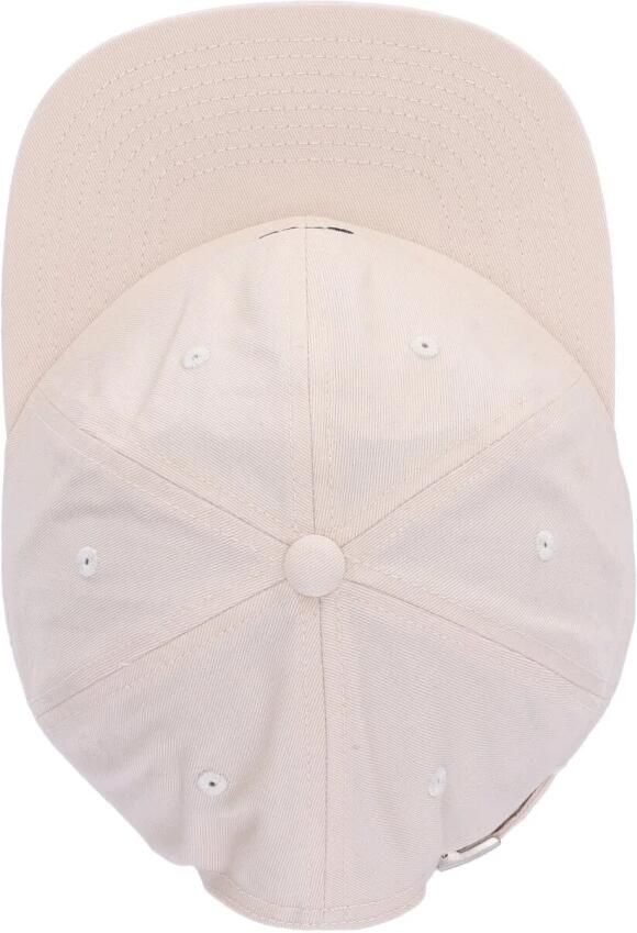 Obey Platte Klep Strapback Cap Ongebleekt Katoen Beige Heren - Foto 2