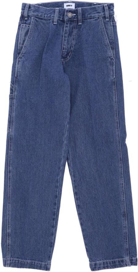 Obey Stonewash Indigo Timmerman Denim Blue Heren - Foto 2