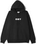 Obey Premium Zwarte Fleece Hoodie Lange Mouw Black Heren - Thumbnail 1