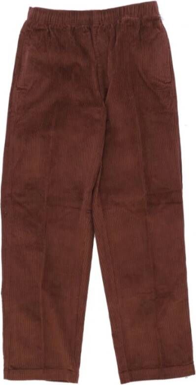 Obey Rechte broek Bruin Heren