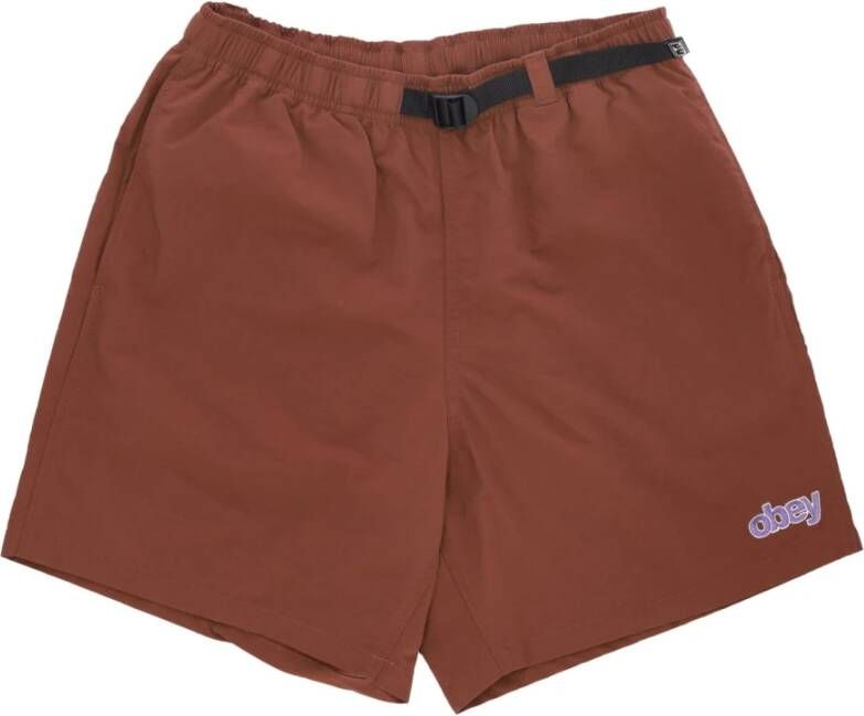 Obey Short Shorts Bruin Heren
