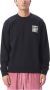 Obey Zwarte Lichtgewicht Crewneck Sweatshirt Eyes Icon 2 Crew Black Heren - Thumbnail 2