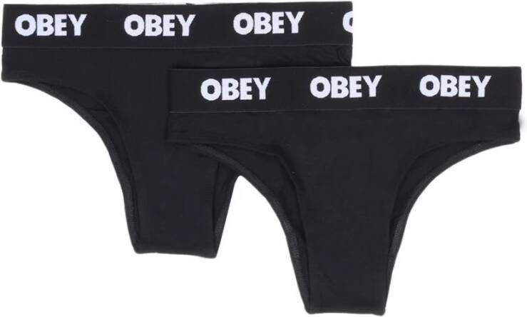 Obey Underwear Zwart Dames