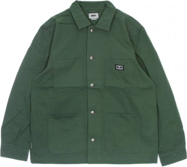 Obey Workwear Estate Jacket Groen Heren