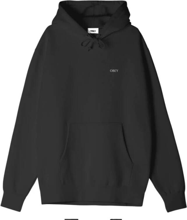 Obey Zwarte Peace Dove Trui Zwart Heren