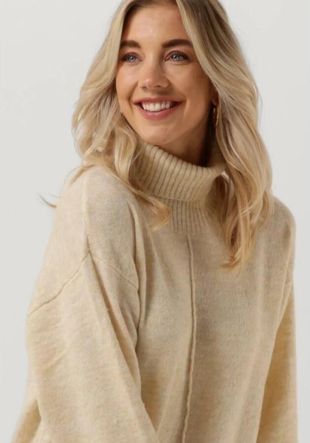 OBJECT Dames Jurken Abbie L s Knit Dress Beige