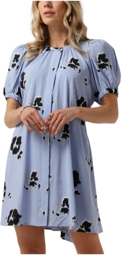 Object Blauwe Overhemdjurk voor Vrouwen Multicolor Dames - Foto 6