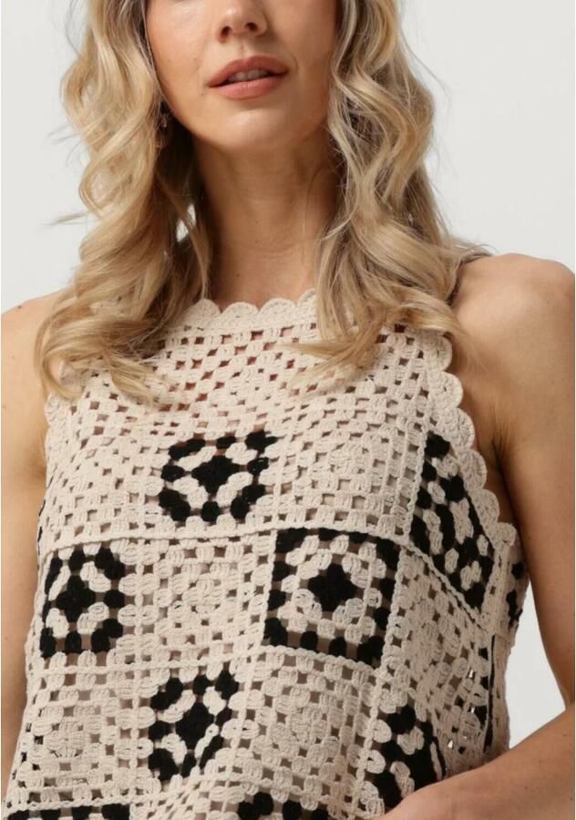 OBJECT Dames Tops & T-shirts Objfadia Re S l Knit Top Zand