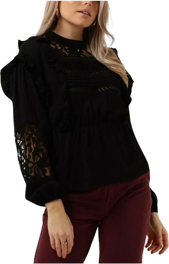 Object Dames Blouses Objarienne New L s Top E Div Black Dames - Foto 3