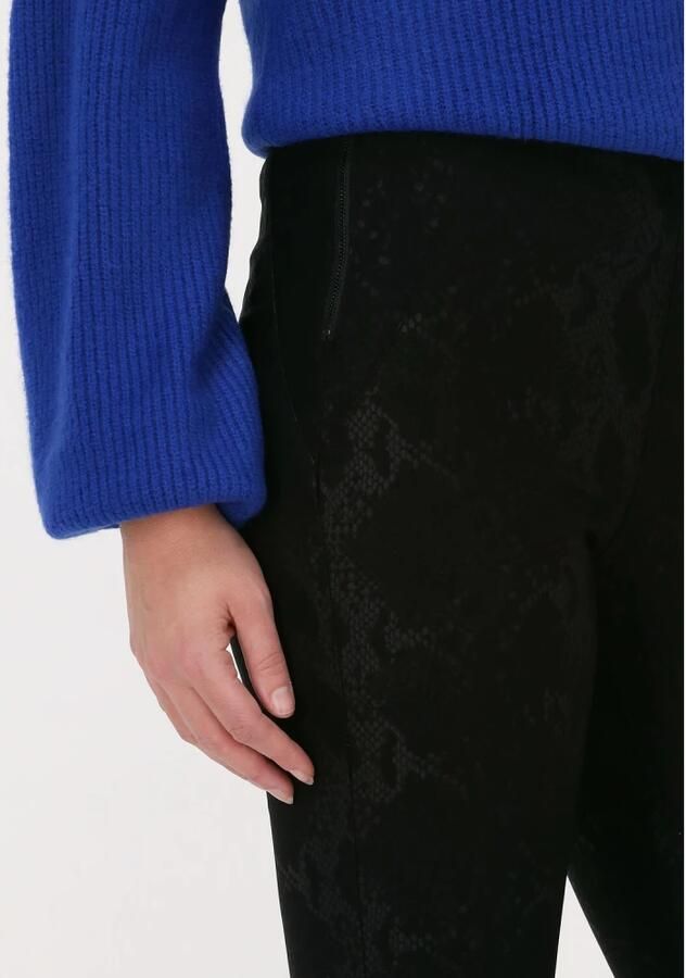 Object Dames Broeken Belle Mw Coated Legging Black Dames - Foto 4