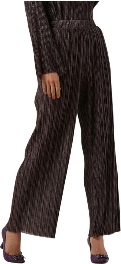 Object Dames Broeken Lux Hw Pants 124 Black Dames - Foto 5