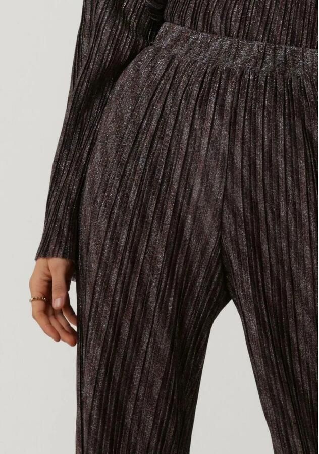 Object Dames Broeken Lux Hw Pants 124 Black Dames - Foto 4