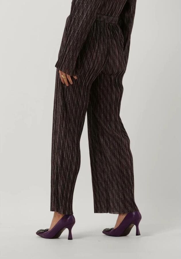 Object Dames Broeken Lux Hw Pants 124 Black Dames - Foto 3
